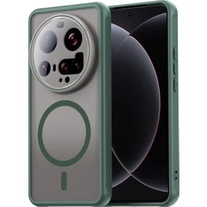 Xiaomi Mi 15 Ultra Telefon Kılıfı, Manyetik Darbeye Dayanıklı Telefon Kılıfı, Şeffaf Hibrit Kapak Xiaomi Mi 15 Ultra (Yurt Dışından)