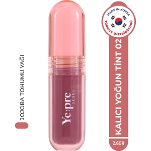 Uzun Süre Kalıcı, Kadife Dokulu, Mat, Kore Lip Tint – Pretty Water Velvet Tint 2.6g 02 Mauve Beige