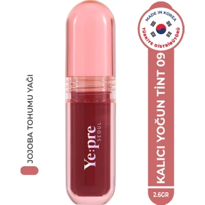 Uzun Süre Kalıcı, Kadife Dokulu, Mat, Kore Lip Tint – Pretty Water Velvet Tint 2.6g 09 Fuchsia Red
