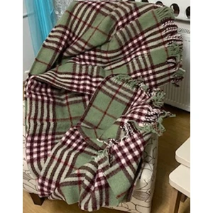 Genç Ev Home Gençev Home &selin&  Yün Scotch Battaniye Battal Boy * Scotch Yün Battaniye -  Yün - Wool