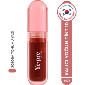 Uzun Süre Kalıcı, Kadife Dokulu, Mat, Kore Lip Tint – Pretty Water Velvet Tint 2.6g 10 Classic Red