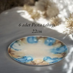 Es Home Collection Es Home Basic 6 Parça Pasta Tabağı/tatlı Seti