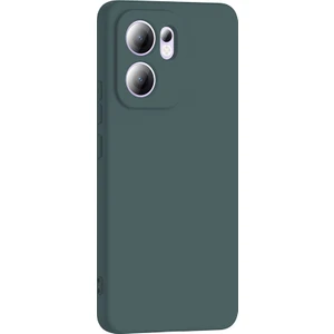 Oppo Reno 13F Uyumlu Kılıf Lansman Içi Kadife Silikon Yeşil