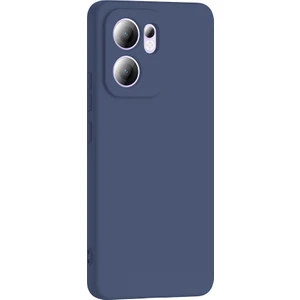 Oppo Reno 13F Uyumlu Kılıf Lansman Içi Kadife Silikon Lacivert