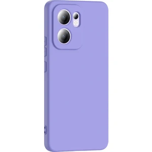Oppo Reno 13F Uyumlu Kılıf Lansman Içi Kadife Silikon Lila