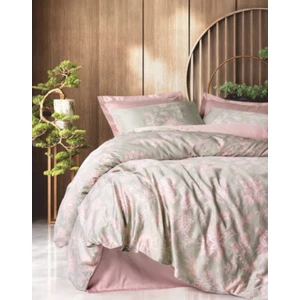 Cotton Box Saten Çift Kişilik Betula Pudra Nevresim Takımı