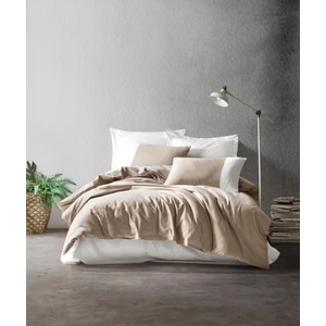 Cotton Box Plain Ranforce Tek Kişilik Nevresim Takimi Vizon Krem