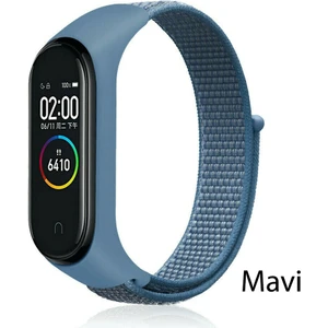 Xiaomi Mi Band 5 Mi Band 6 Mi Band 7 Loop Örgü Spor Kordon Kayış