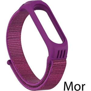 Xiaomi Mi Band 5 Mi Band 6 Mi Band 7 Loop Örgü Spor Kordon Kayış