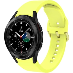Samsung Galaxy Watch 4 5 6 7 Pro 40 42 43 44 46 47MM Uyumlu Solid Silikon Kordon