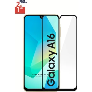 2ADET Samsung Galaxy A16 Tam Kaplayan Temperli Cam Ekran Koruyucu