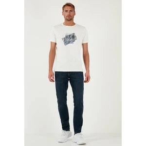 Pamuklu Slim Fit Yüksek Bel Dar Paça Jeans Erkek KOT PANTOLON 3300S82TOKYO