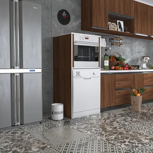Kenzlife Ankastre Fırın&bulaşık Makinesi Dolabı Botan Cvz 150*70*60 Çamaşır Makinesi