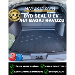 Byd Seal U Ev 2023-2024-2025 Model Araca Özel 3D Alt Bagaj Havuzu