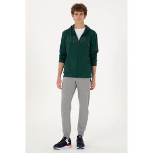 U.s. Polo Assn. Erkek Gri Melanj Eşofman Altı 50289054-VR086