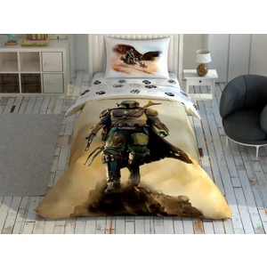Lisanslı Star Wars Mandalorian Dust Cloud Tek Kişilik Nevresim Takımı