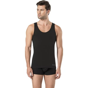 Pierre Cardin Yazılı Erkek Stretch Atlet Boxer Çamaşır Takımı Siyah