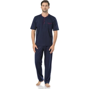 Pierre Cardin Erkek Kısa Kollu Penye Pijama