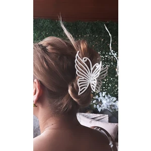 Kadın Inci Kelebek Toka