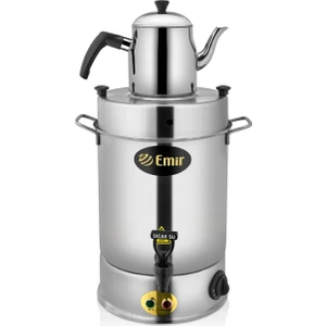 Pirime Rezistans Korumalı Çay Makinesi Semaver 60 Bardak