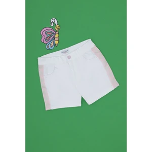 U.s. Polo Assn. Kız Çocuk Beyaz Şort / Bermuda 50300897-VR013