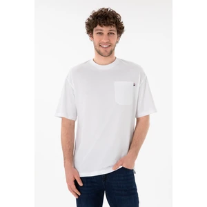 U.s. Polo Assn. Erkek Beyaz Tişört 50305990-VR013