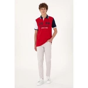 U.s. Polo Assn. Erkek Açık Gri Pantolon (Kanvas-Chino) 50309126-VR001