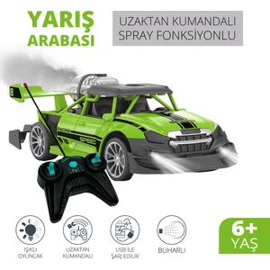 Smartfox Uzaktan Kumandalı Sprey Fonksiyonlu Şarjlı - Duman Atan Oyuncak Araba 1:20