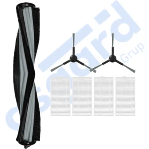 Asgard Grup Viomi V5 – V5 Pro – Alpha 2 Pro Uyumlu 1 Ana Fırça 2 Yan Fırça 4 Filtre