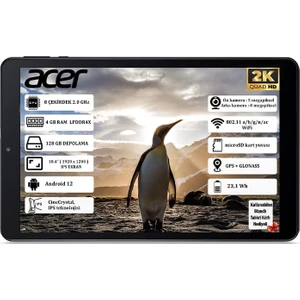 Iconia Tab P10 4 GB Ram 128 GB 10.4" 2k (2000 x 1200 ) IPS Yeni Nesil Android Tablet NT.LFSEY.001