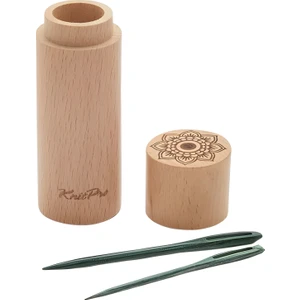 Mindful Teal Ahşap Yün Iğnesi 36635