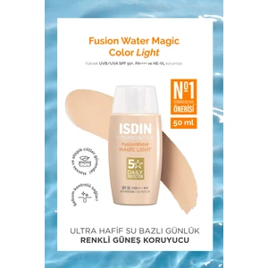 Isdın Fotoprotector Fusion Water Color Magic Light SPF50 50ML | Renkli Yüz Güneş Kremi