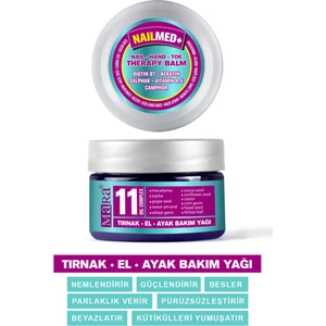 Nailmed+ 11 Yağ Içeren Tırnak El Ayak Bakım Yağı 40ML