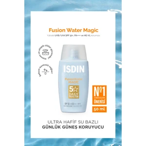 Isdın Fototoprotector Fusion Water Magic SPF50 50ML | Su Bazlı Yüz Güneş Kremi