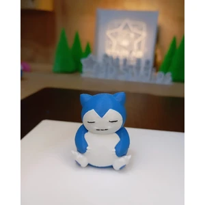 Snorlax 3 Boyutlu Figür(3 Lü Set)