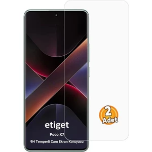 Xiaomi Poco X7 Pro Temperli 9H Cam Ekran Koruyucu (2 ADET)