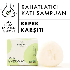 Polente Natural Kepekli Saçlar İçin Katı Şampuan (110 Gr)