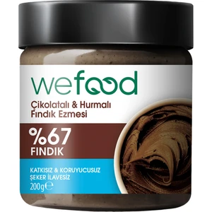 Çikolatalı Hurmalı Fındık Ezmesi (Şekersiz, Katkısız) 200 gr 8682392174341