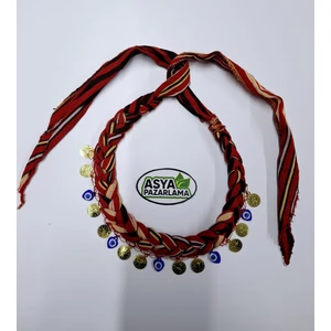 Asya Pazarlama Örgülü, Ipli, Nazar Boncuklu ve Liralı Keşan, Fular, Şal, Atkı, Saç Bandı, Bandana