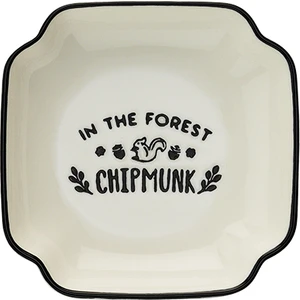 Chipmunk Köşeli Tabak 10 cm