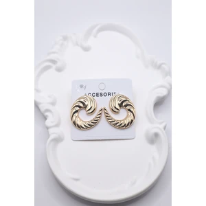 Kadın Küpe Swirling 3cm Küpe