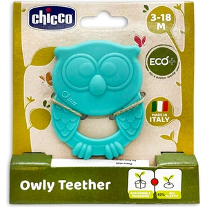 Owly Diş Kaşıyıcı 3-18 Ay - Mavi