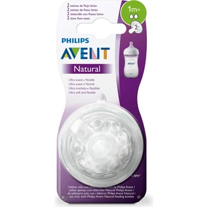 Philips Avent Natural Biberon Emziği +1 Ay 2li