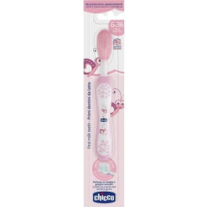 İlk Süt Dişi Fırçası Pembe 6-36 Ay