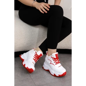 Frm 8001 Yüksek Tabanlı Bağcıklı Spor Aya