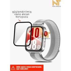 Huawei Watch Fit 4 Uyumlu Pmma Esnek Nano Ekran Koruyucu