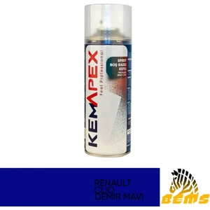 Renault Clio Demir Mavi Rötüş Sprey Boya 400ML