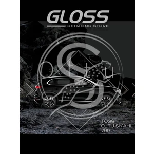 Togg T10X Oltu Siyahı 799 - Profesyonel Çizik ve Taş Izi Giderici Rötuş Boyası 30ML.