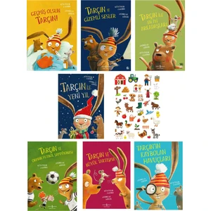 Iş Kültür Tarçın ve Arkadaşları 7 Kitap Dev Set - Sticker Hediyeli