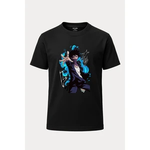 nirvoda Bnha Dabi My Hero Academia Baskılı Loose Fit Bisiklet Yaka Tişört Anime Manga